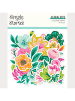Simple Stories Simple Stories Floral Bits & Pieces, Color Me Happy