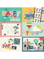 Simple Stories Simple Stories 12X12 Say Cheese Happiest Place, 4x6 Elements