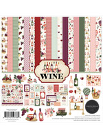 Carta Bella Carta Bella 12x12 Collection Kit, Wine