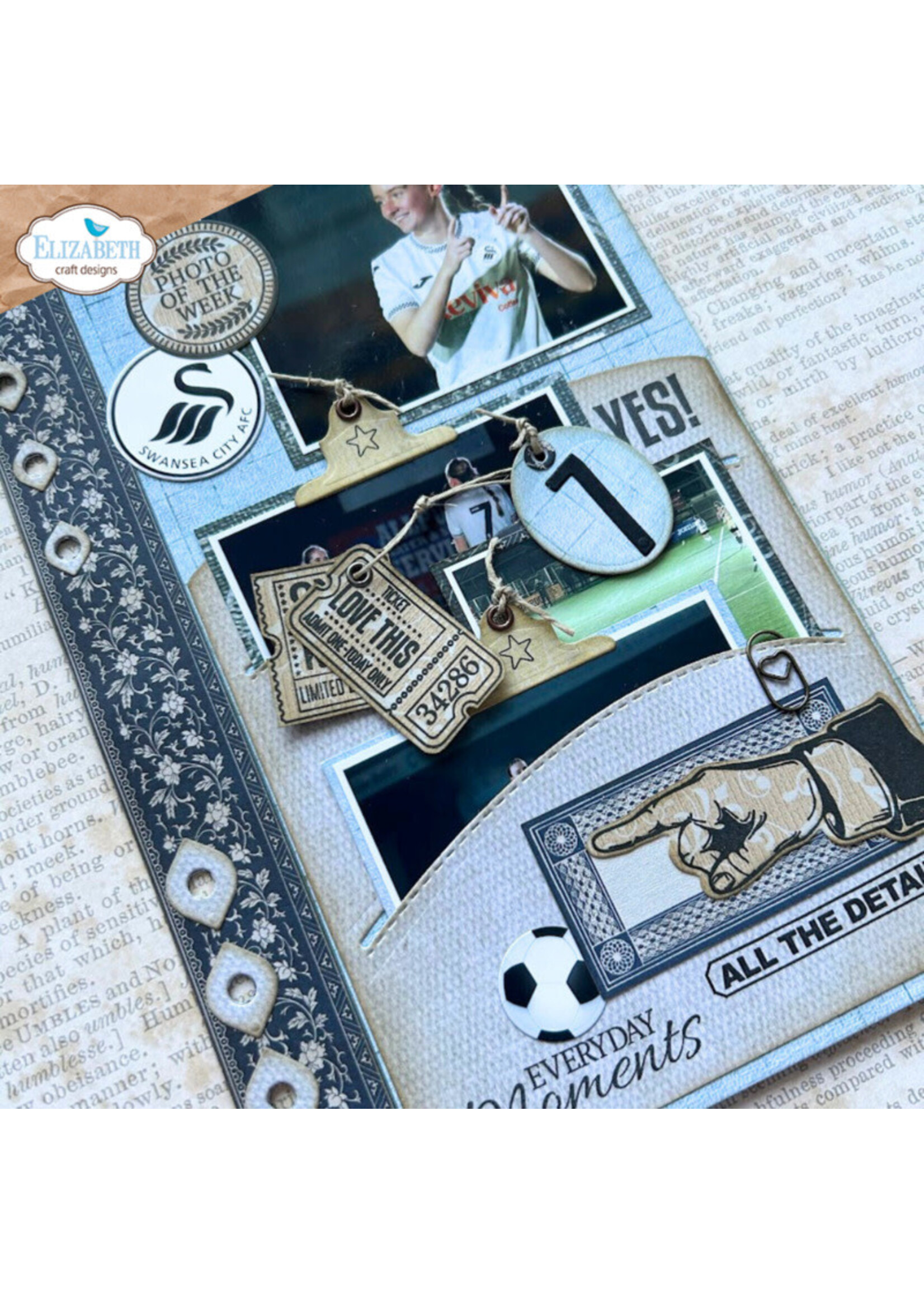 Elizabeth Craft Design Elizabeth Craft Designs Die, Extender/Reinforcement Strip