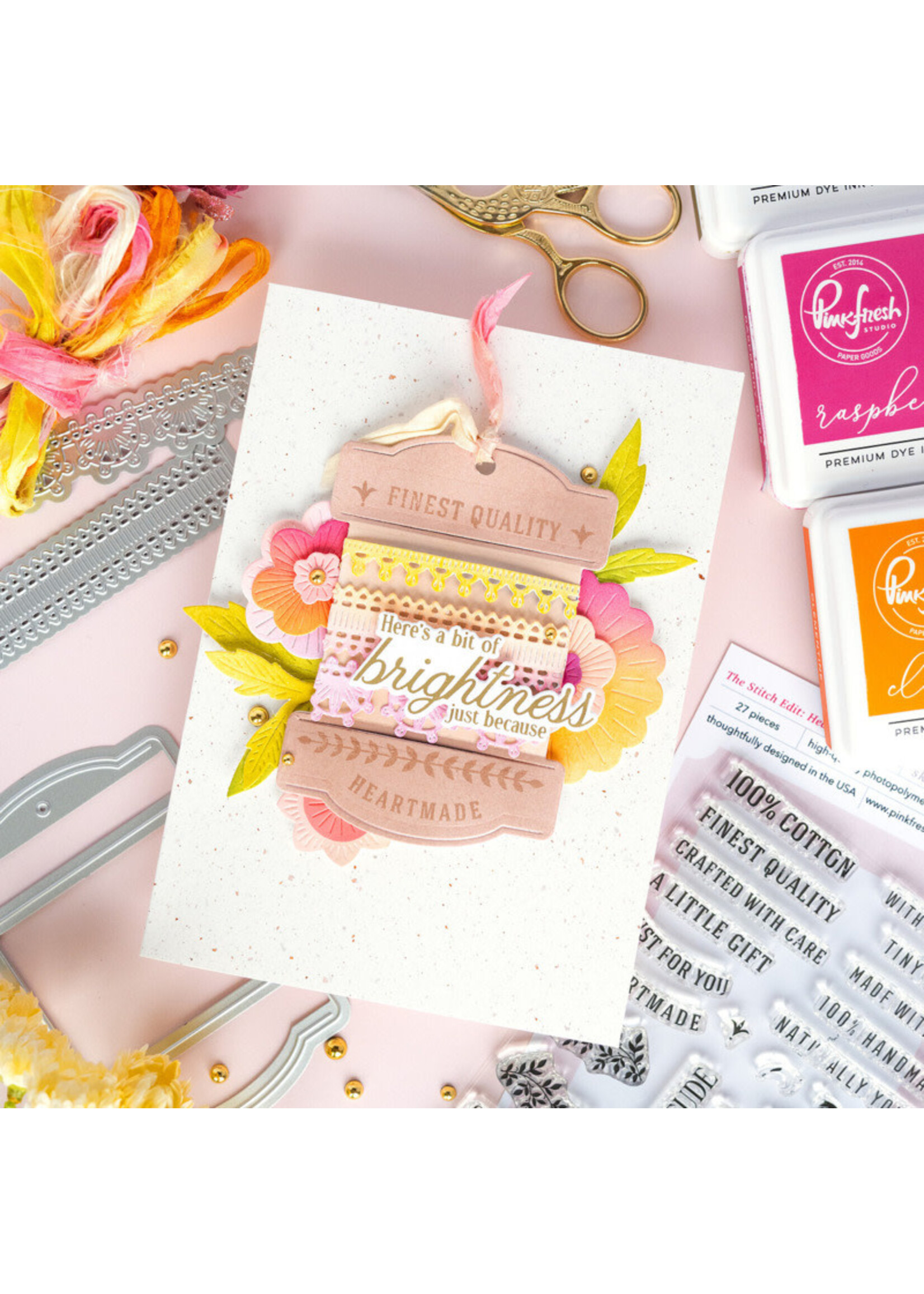 Pink Fresh Studio Pink Fresh Press Plate, Room for Joy