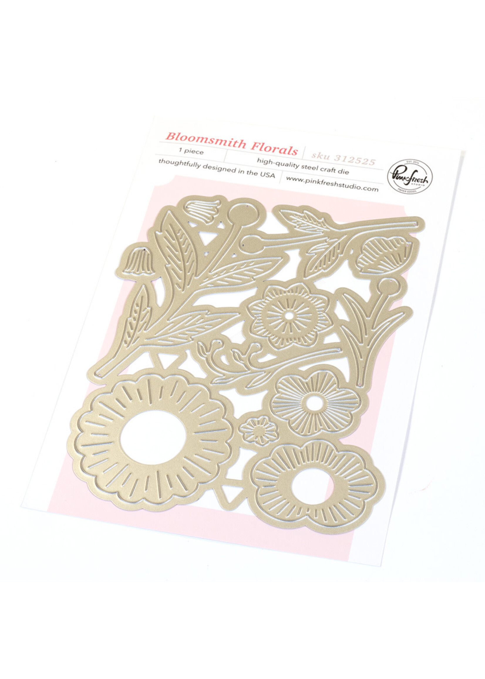 Pink Fresh Studio Pink Fresh Die/Stencil Bundle, Bloomsmith Florals