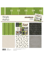 Simple Stories Simple Stores 12x12 Simple Set, Football