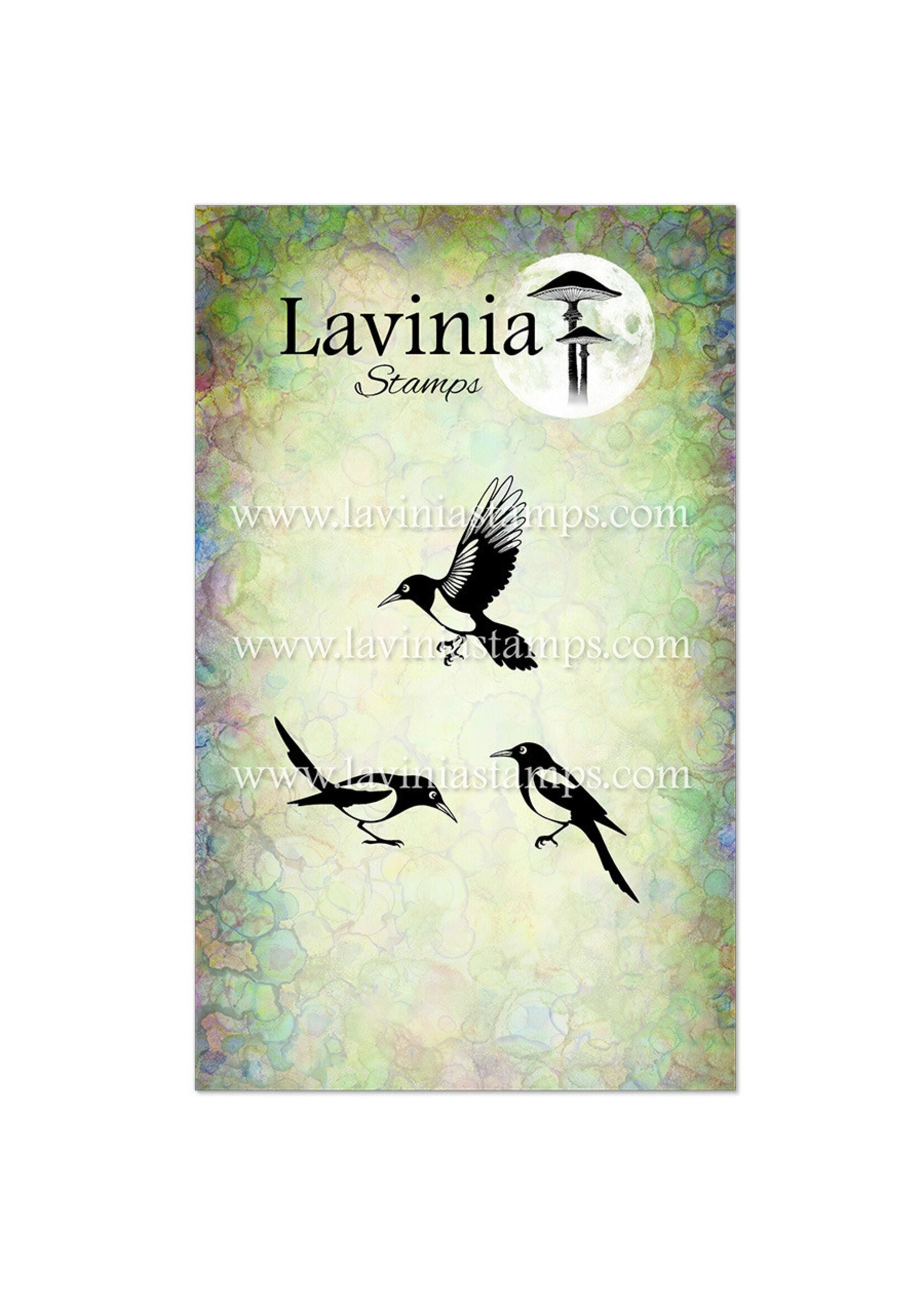 Lavinia Lavinia Stamps, LAV1028 Magpies