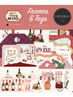 Carta Bella Carta Bella Frames & Tags, Wine