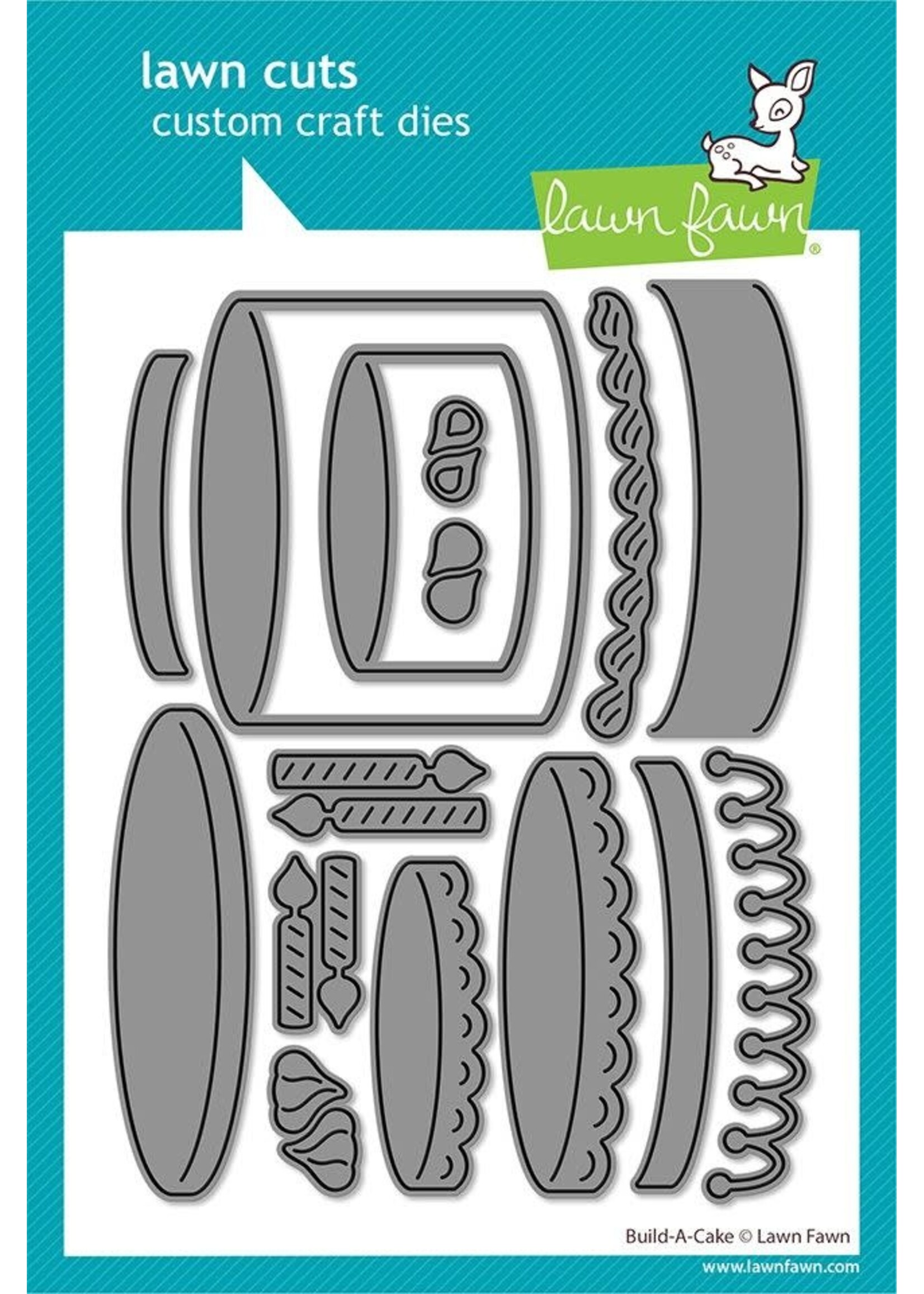 Lawn Fawn Lawn Fawn Die, LF3799 Build-A-Cake