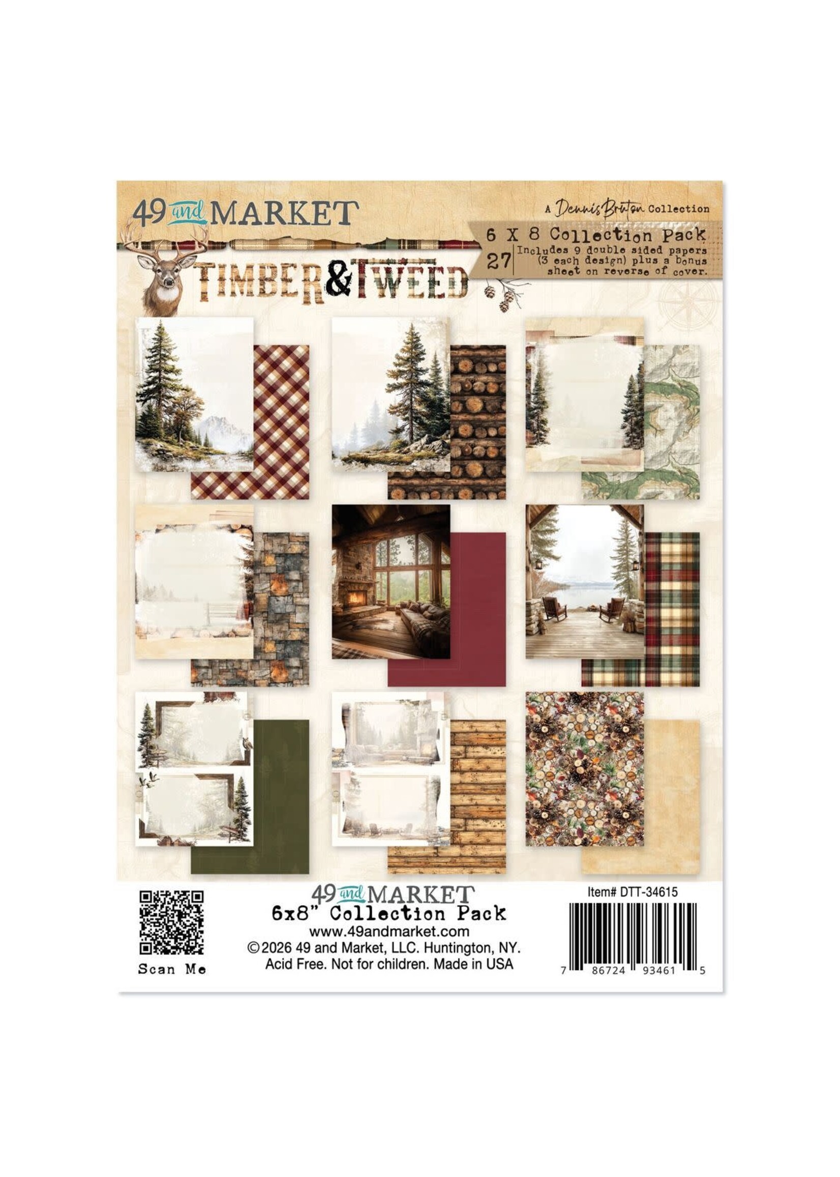 49 & Market 49 and Market 6x8 Collection, Timber and Tweed