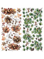 49 & Market 49 and Market Floral Laser Cut Outs, Timber and Tweed