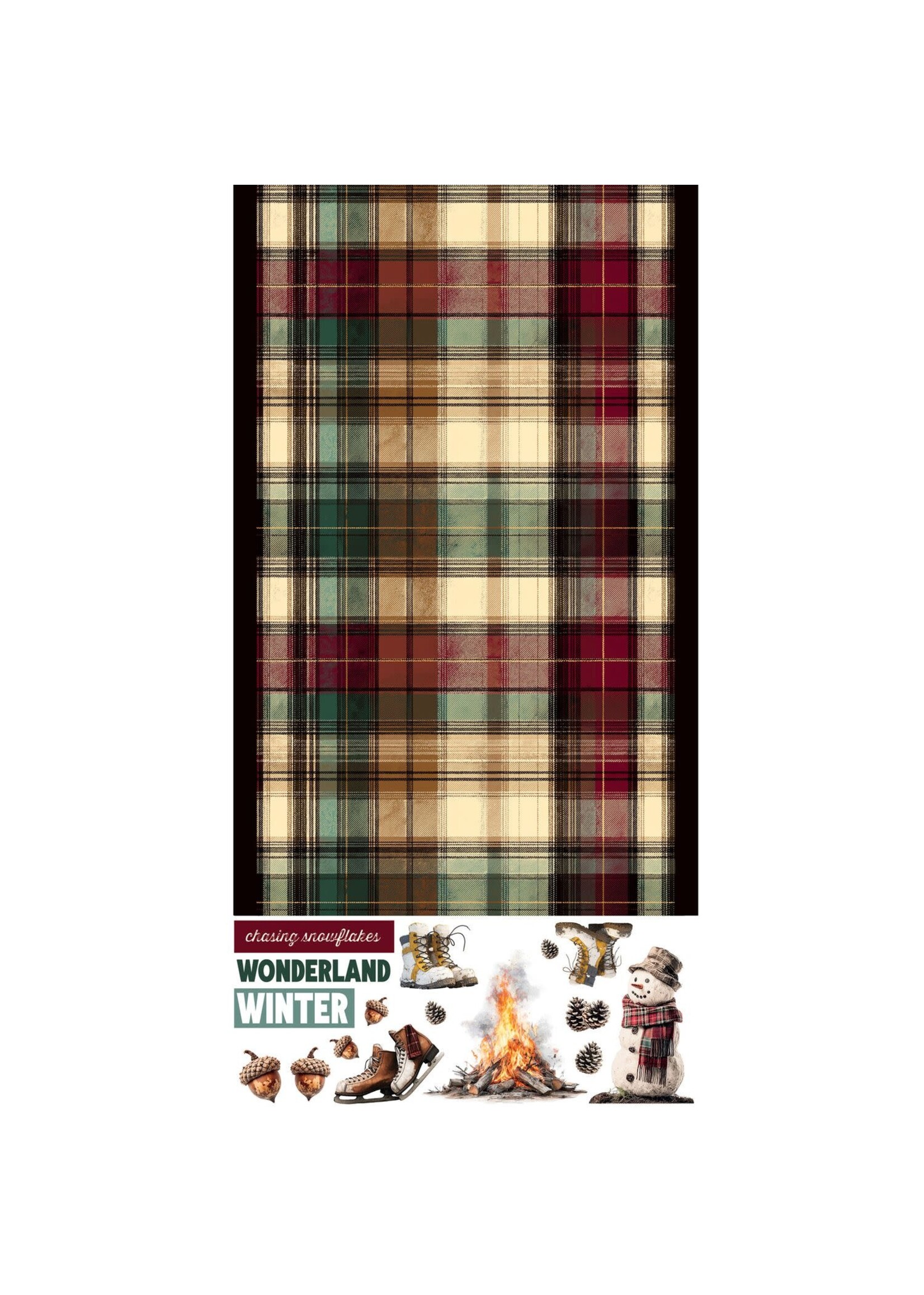 49 and Market 49 and Market Washi Tape Sheets, Timber and Tweed