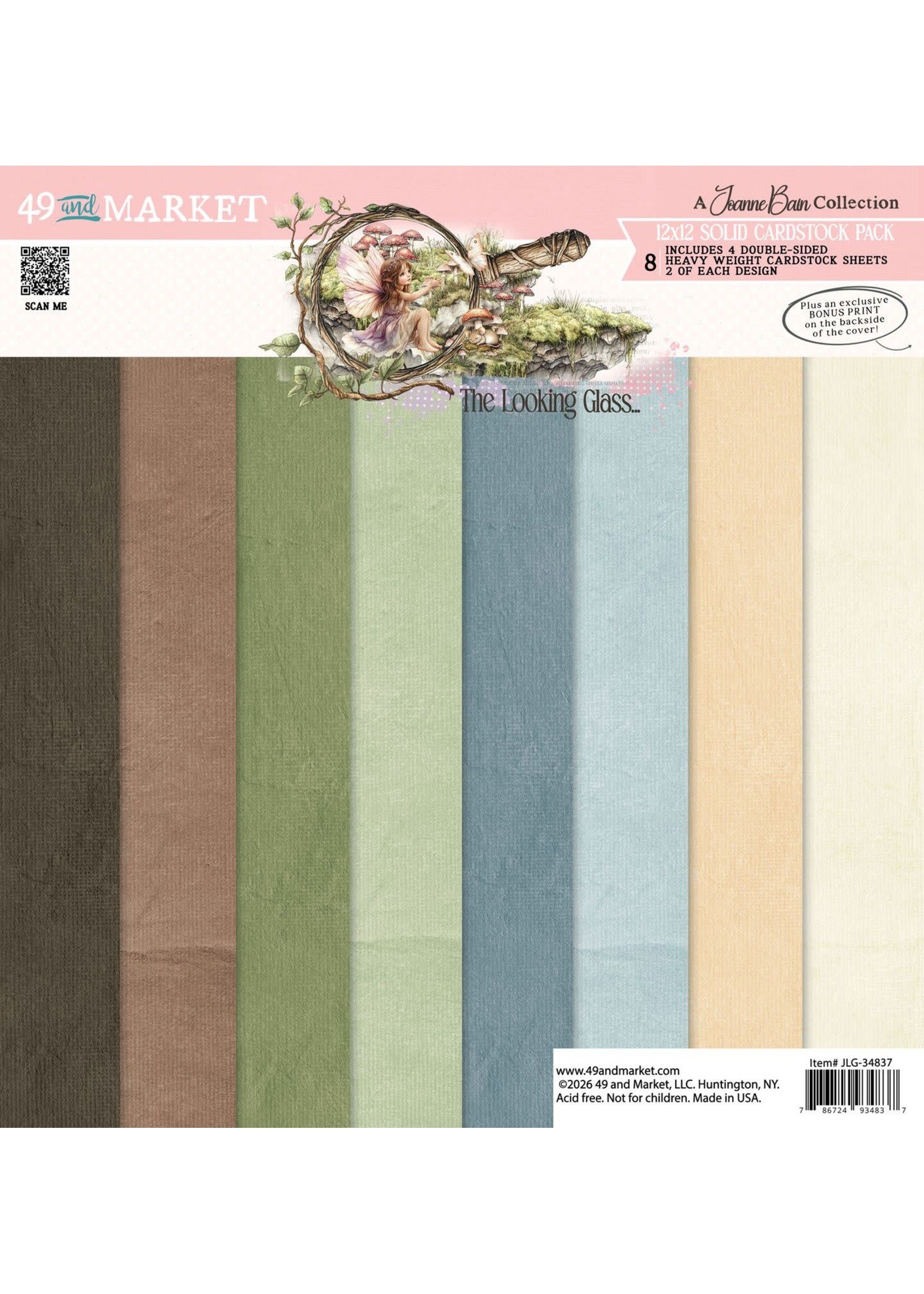 49 & Market 49 and Market 12x12 Solids Collection, The Looking Glass