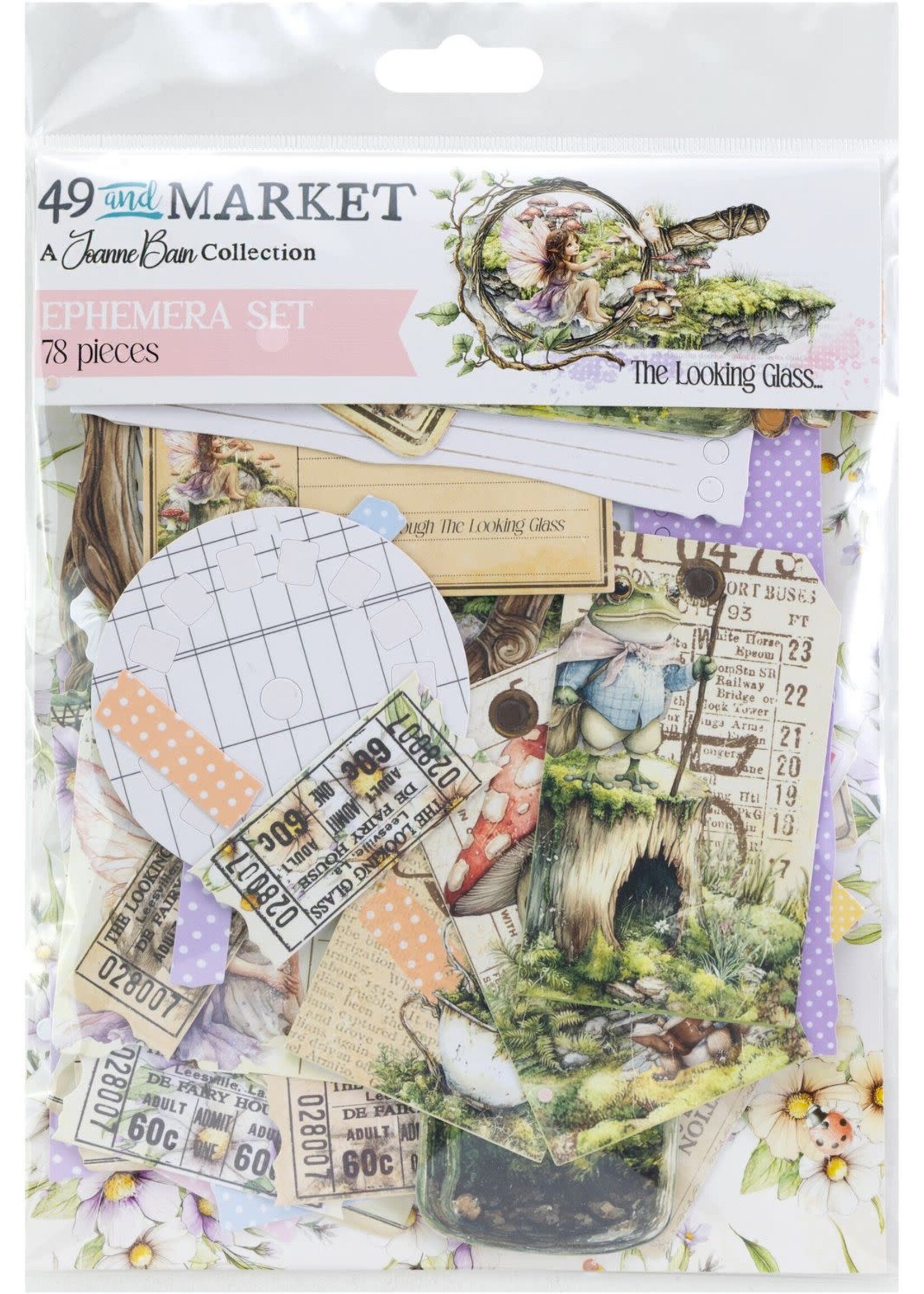 49 and Market 49 and Market Ephemera Set, Looking Glass