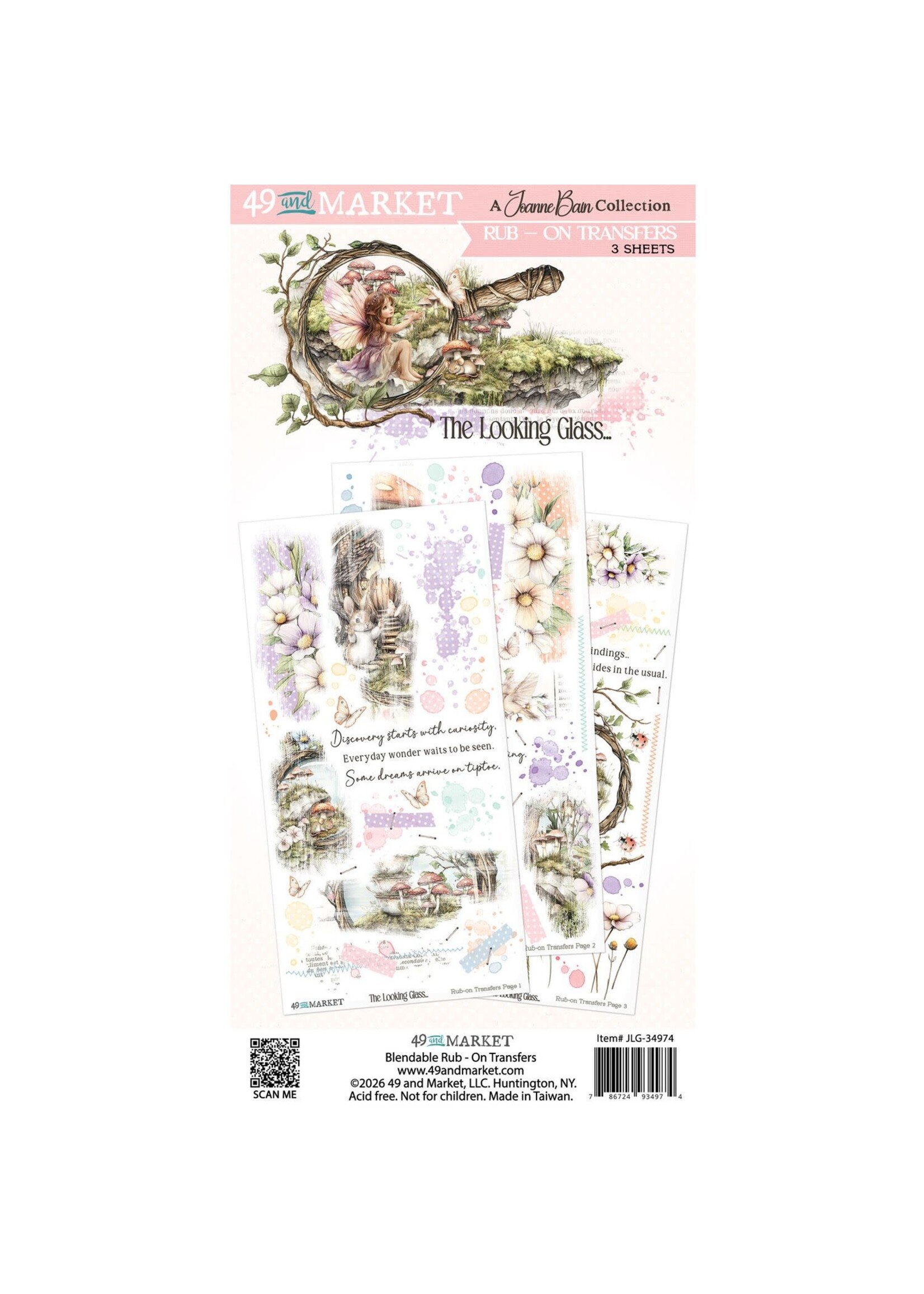 49 and Market 49 and Market Rub-On Transfers, The Looking Glass