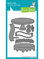 Lawn Fawn Lawn Fawn Die, Build-A-Cake Add-On