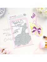 Pink Fresh Studio Pink Fresh Studio Press Plate/Stencil/Die, Step Into Style