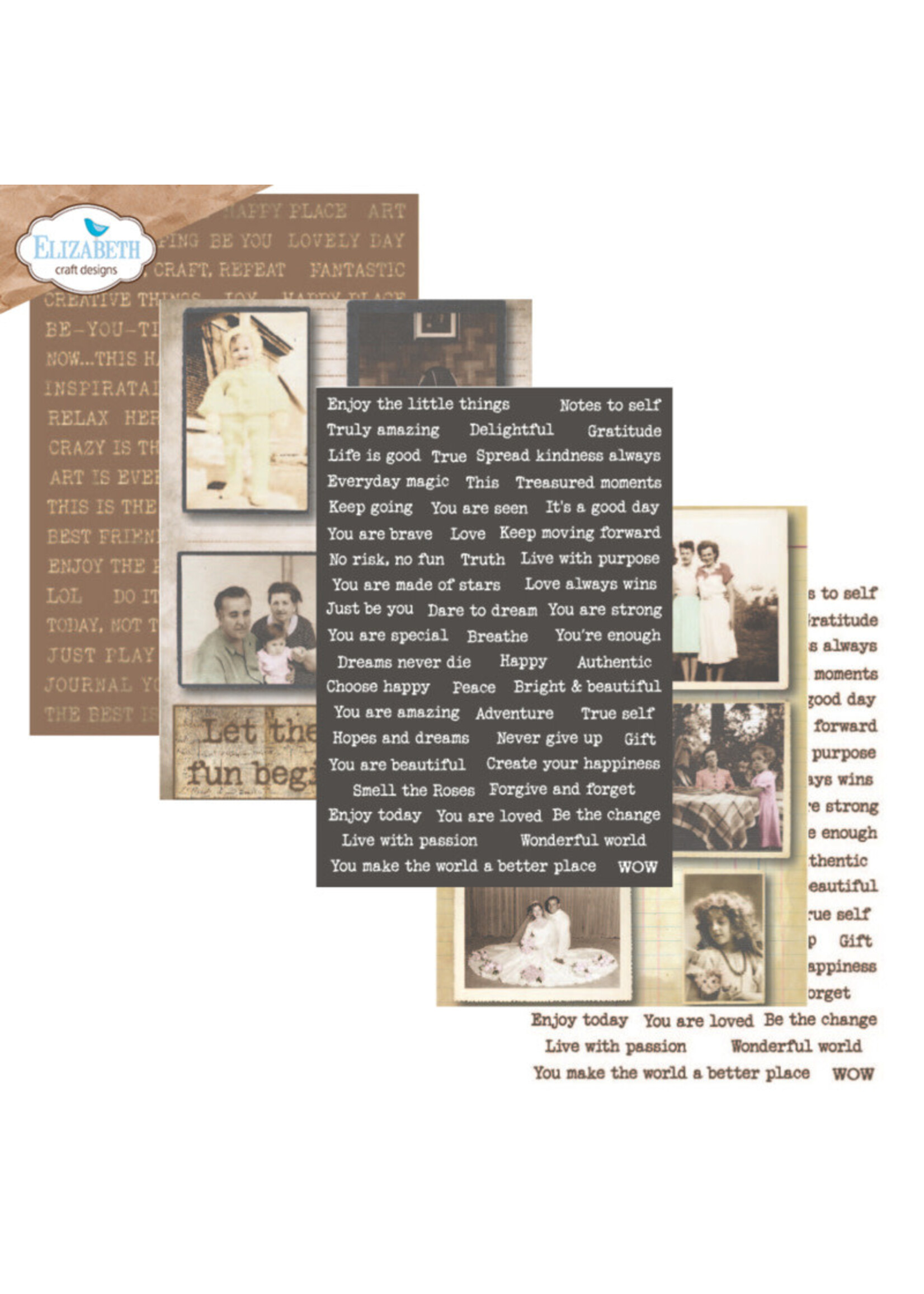 Elizabeth Craft Design Elizabeth Craft Designs Journal Ephemera 1