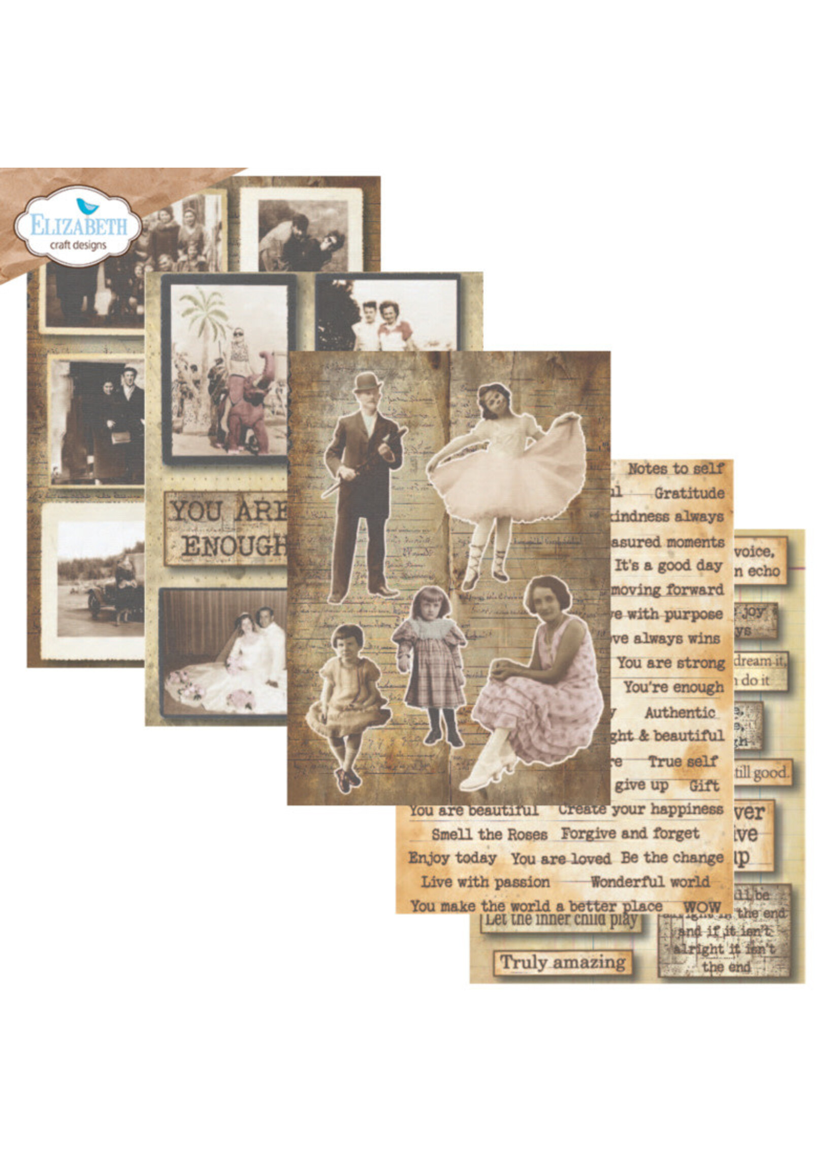 Elizabeth Craft Design Elizabeth Craft Designs Journal Ephemera 1