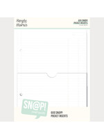 Simple Stories Simple Stories 6x8 SN@P! Pocket Inserts (3)
