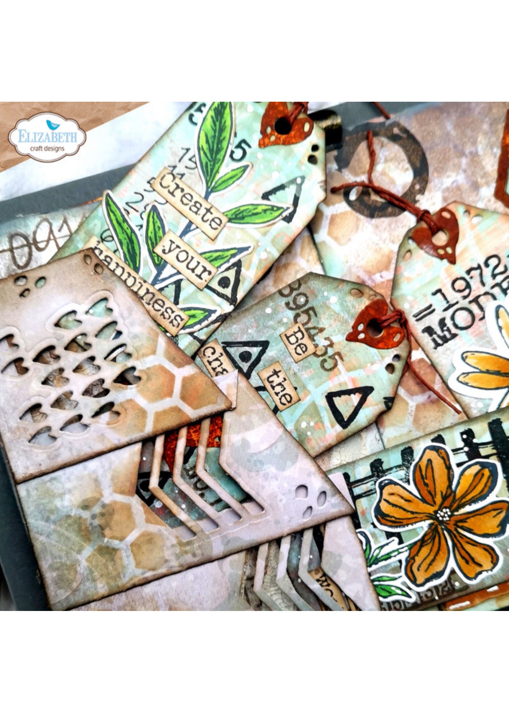 Elizabeth Craft Design Elizabeth Crafts Die, 2320 Tri-fold Slider Pocket