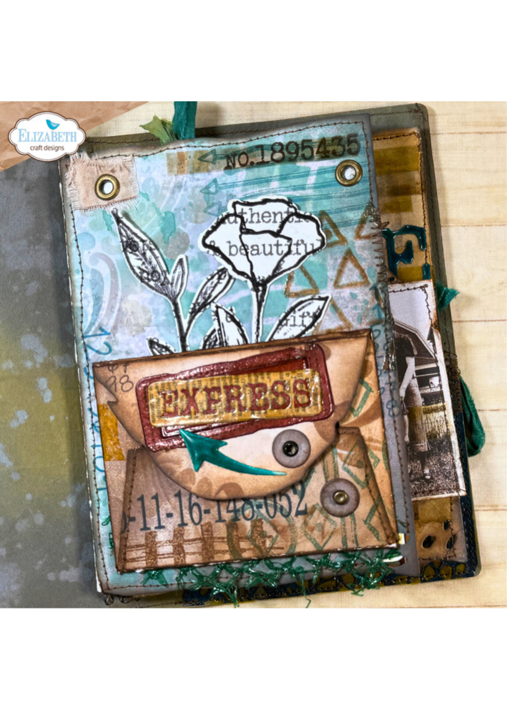Elizabeth Craft Design Elizabeth Crafts Design Die, 2344 Grunge Envelope