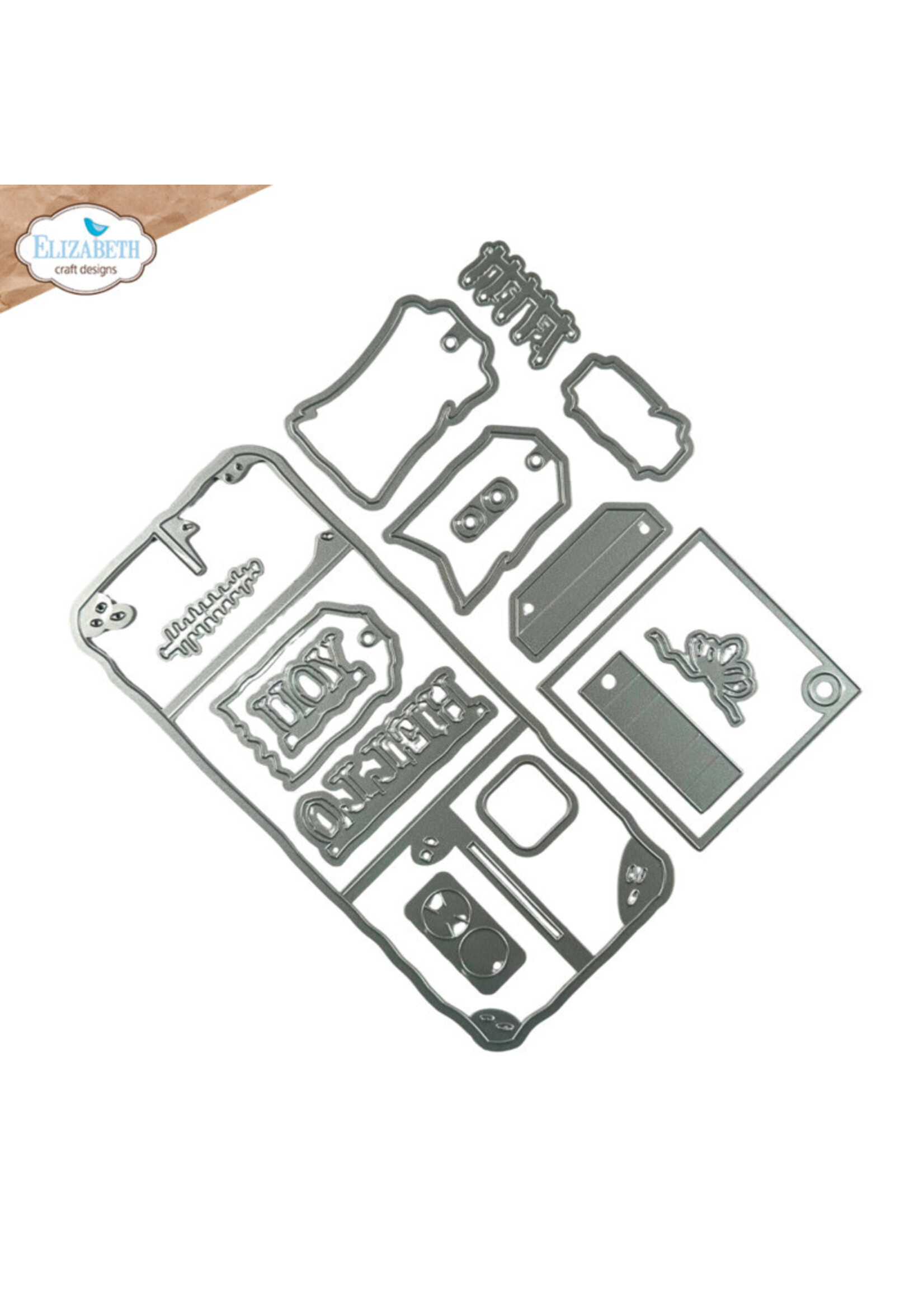 Elizabeth Craft Design Elizabeth Craft Designs Die, 2322 Ephemera Pocket