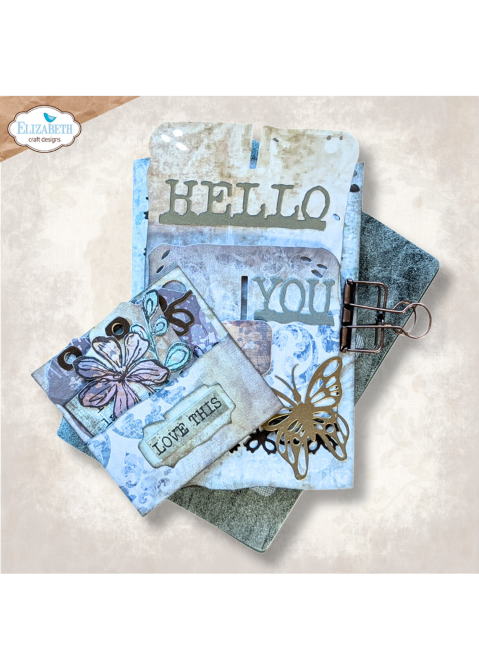 Elizabeth Craft Design Elizabeth Craft Designs Die, 2322 Ephemera Pocket