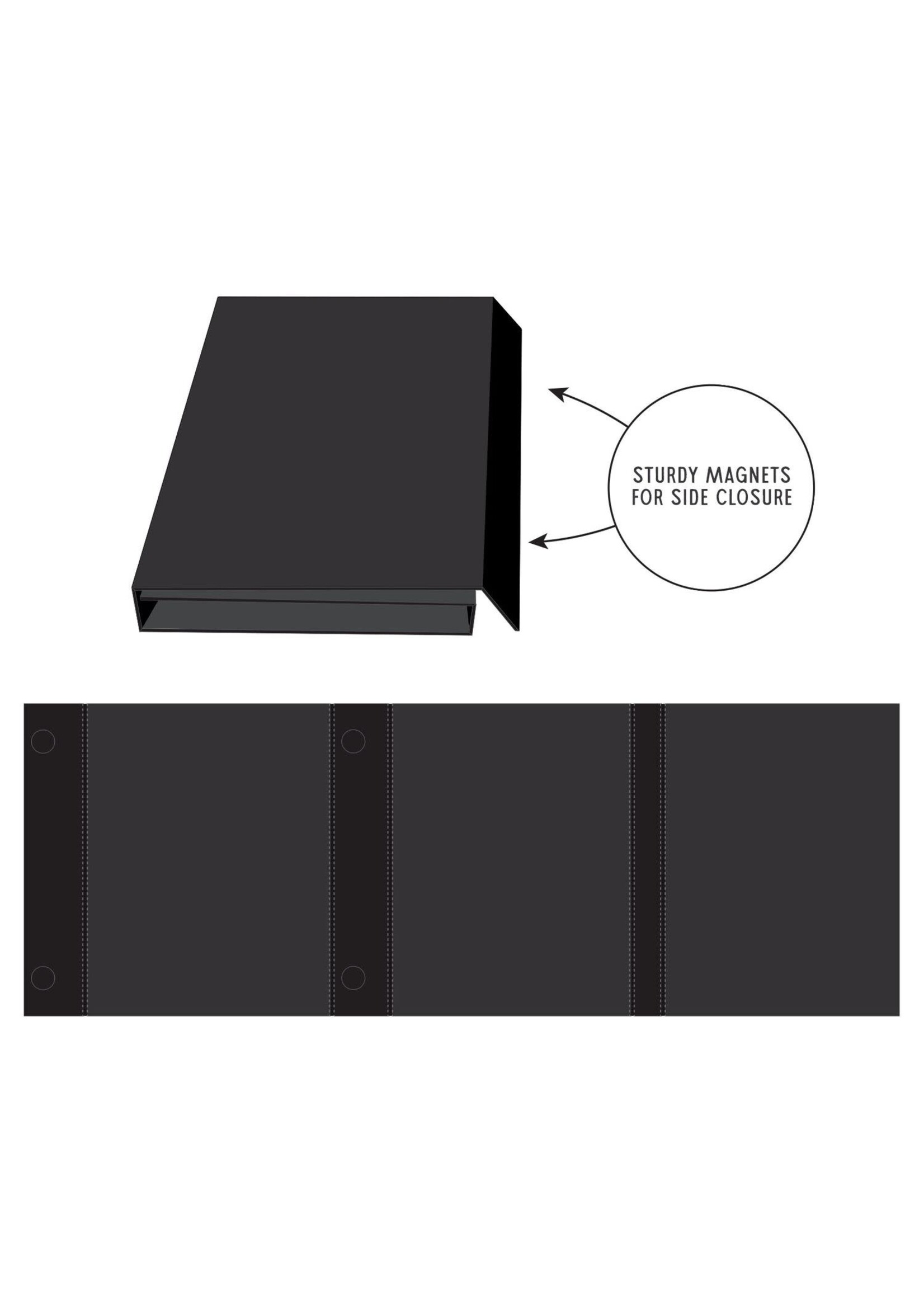 49 and Market 49 and Market Triple Flip Album Base, Black