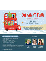 Spellbinders Spellbinders Oh What Fun Virtual Class - August 28, 2026 Deposit