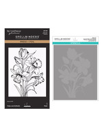 Spellbinders Spellbinders Press & Foil Plate/Stencil Bundle, Tulips and Daffodils
