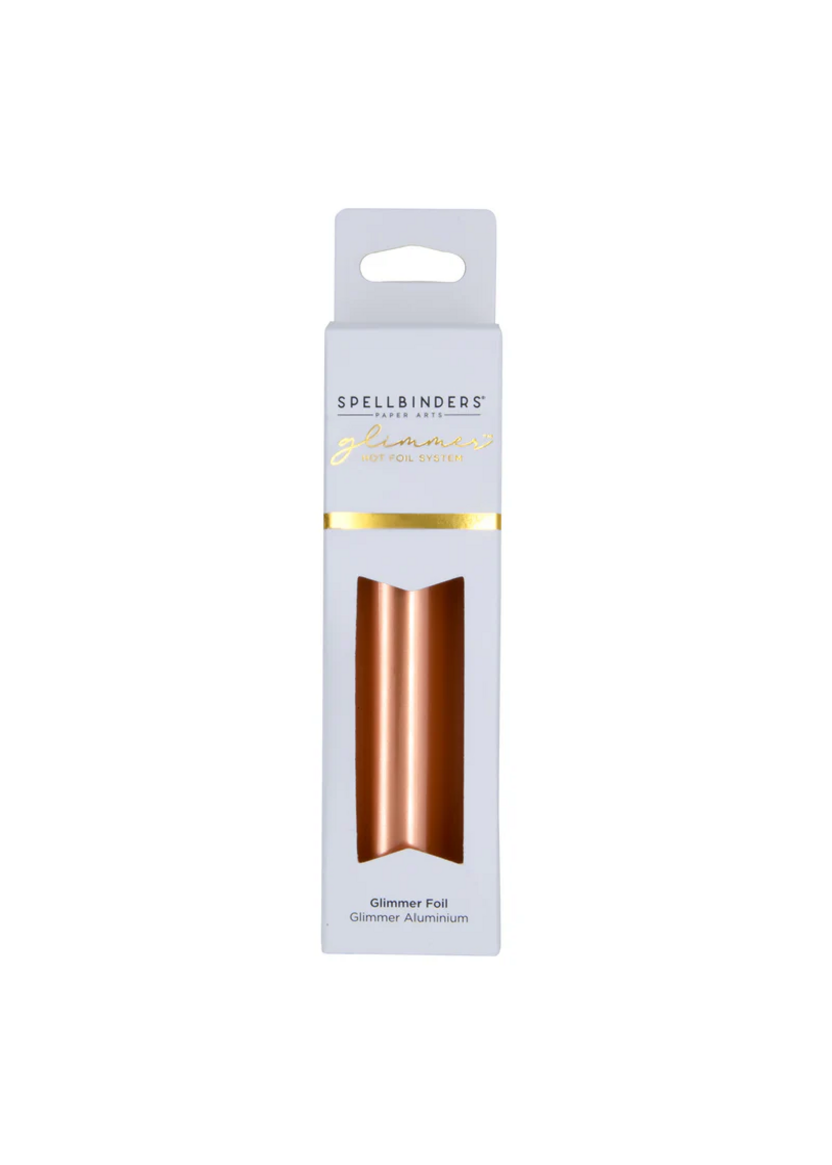 Spellbinders Spellbinders Glimmer Hot Foil Roll, Satin Rose Gold