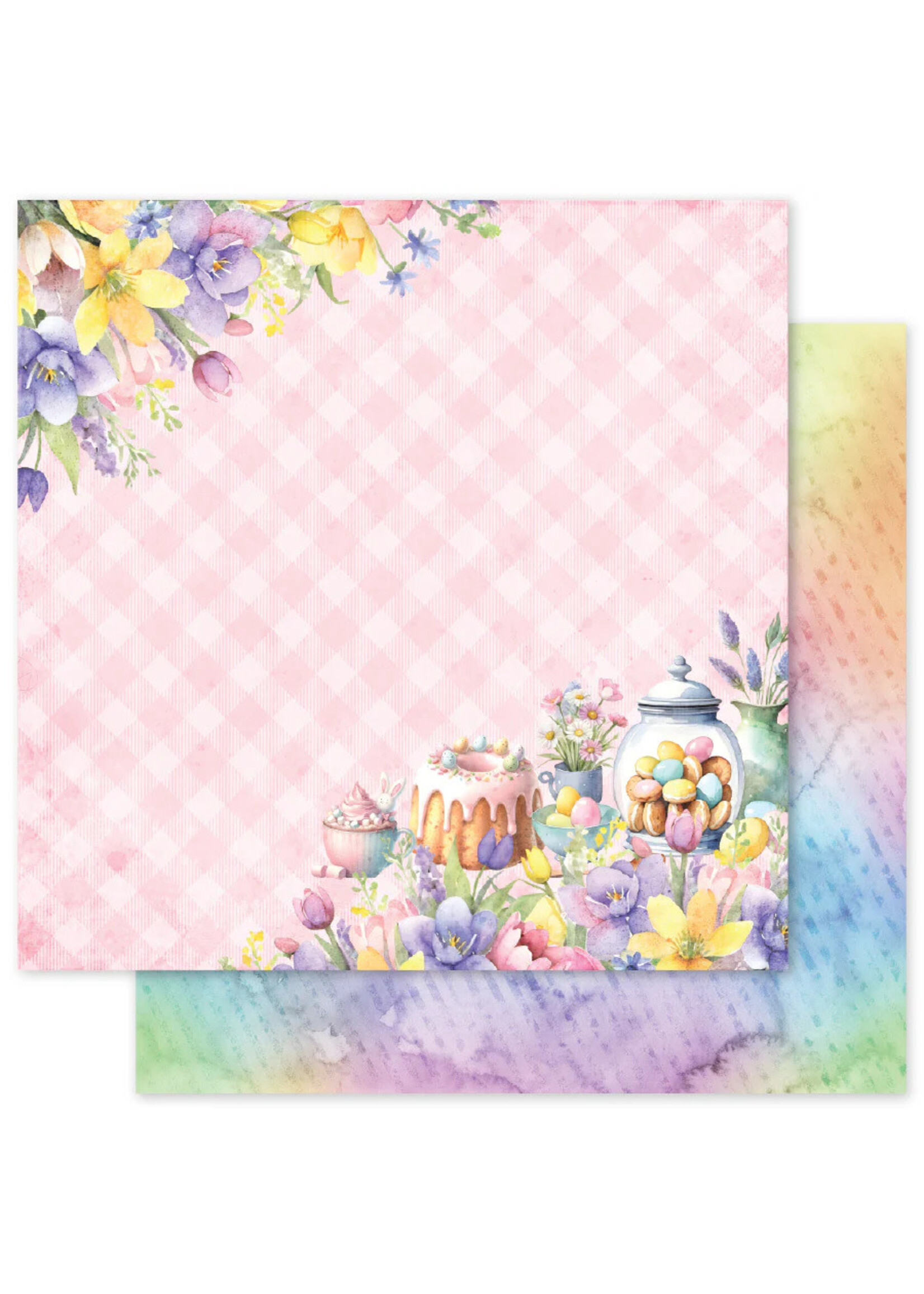 Paper Rose Paper Rose 12x12 Hop Into Spring, F