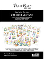 Paper Rose Paper Rose Embossed Die Cuts, Hop Into Spring