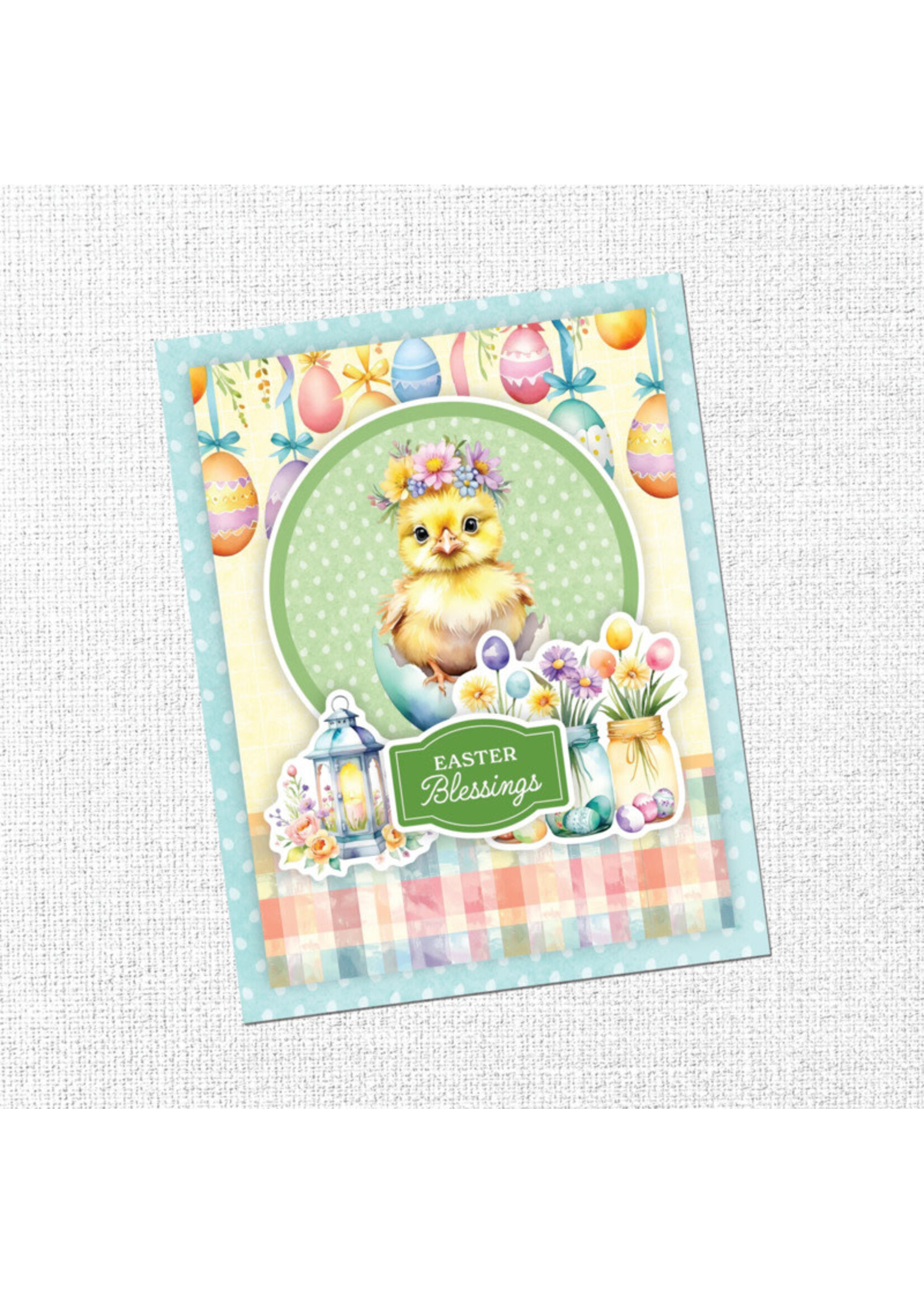 Paper Rose Paper Rose Embossed Die Cuts, Hop Into Spring