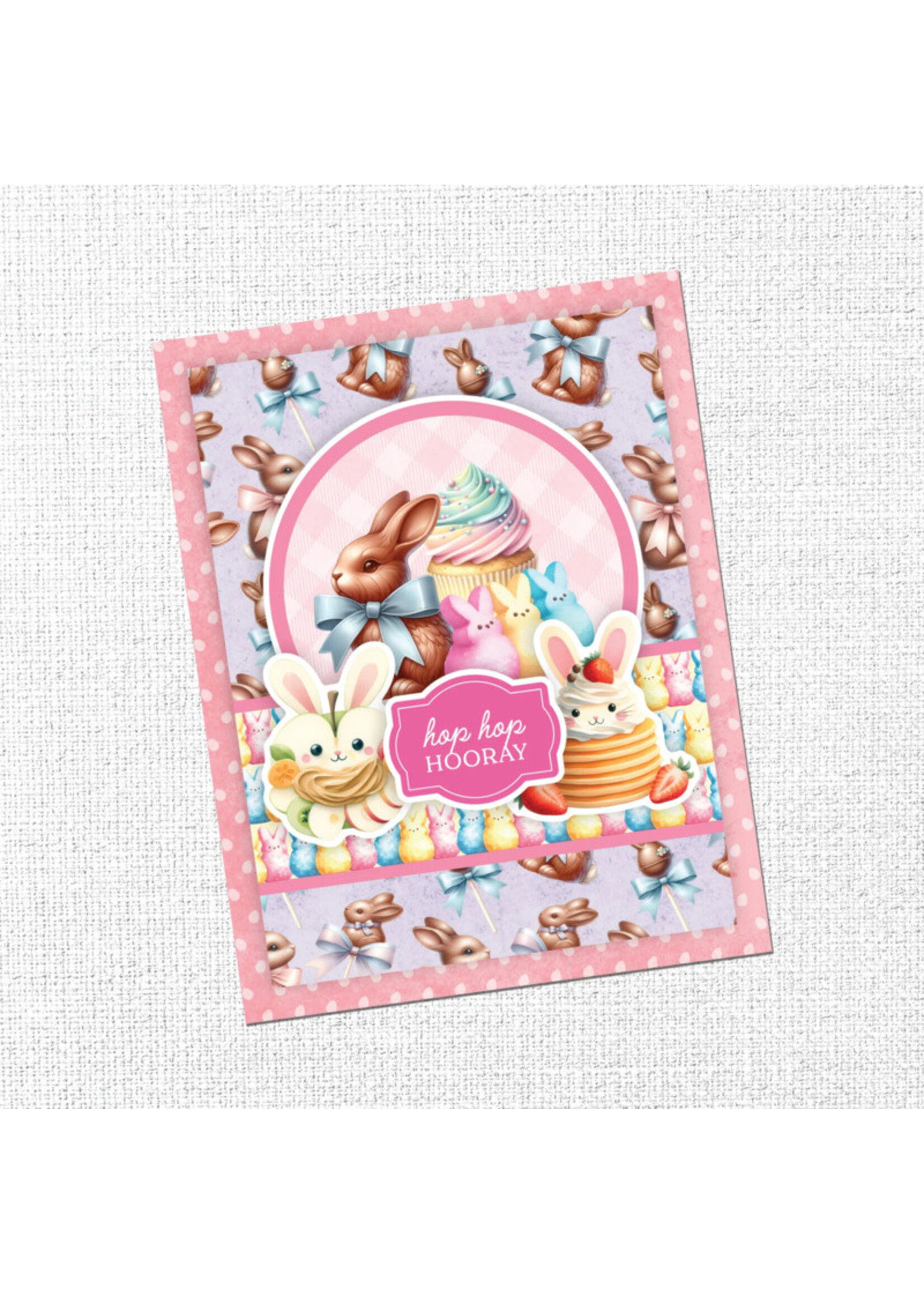 Paper Rose Paper Rose Embossed Die Cuts, Hop Into Spring