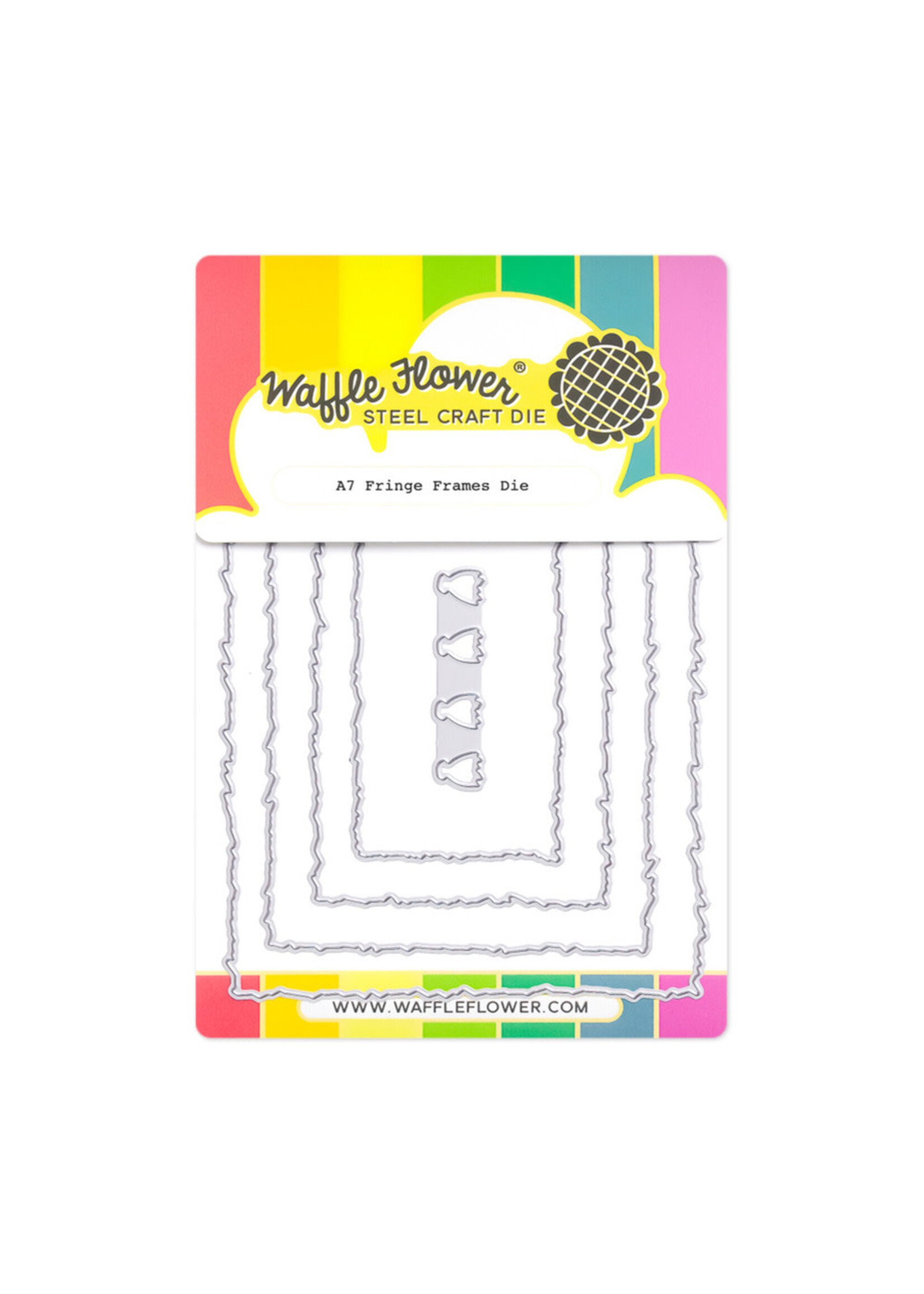 Waffle Flower Waffle Flower Die, A7 Fringe Frames