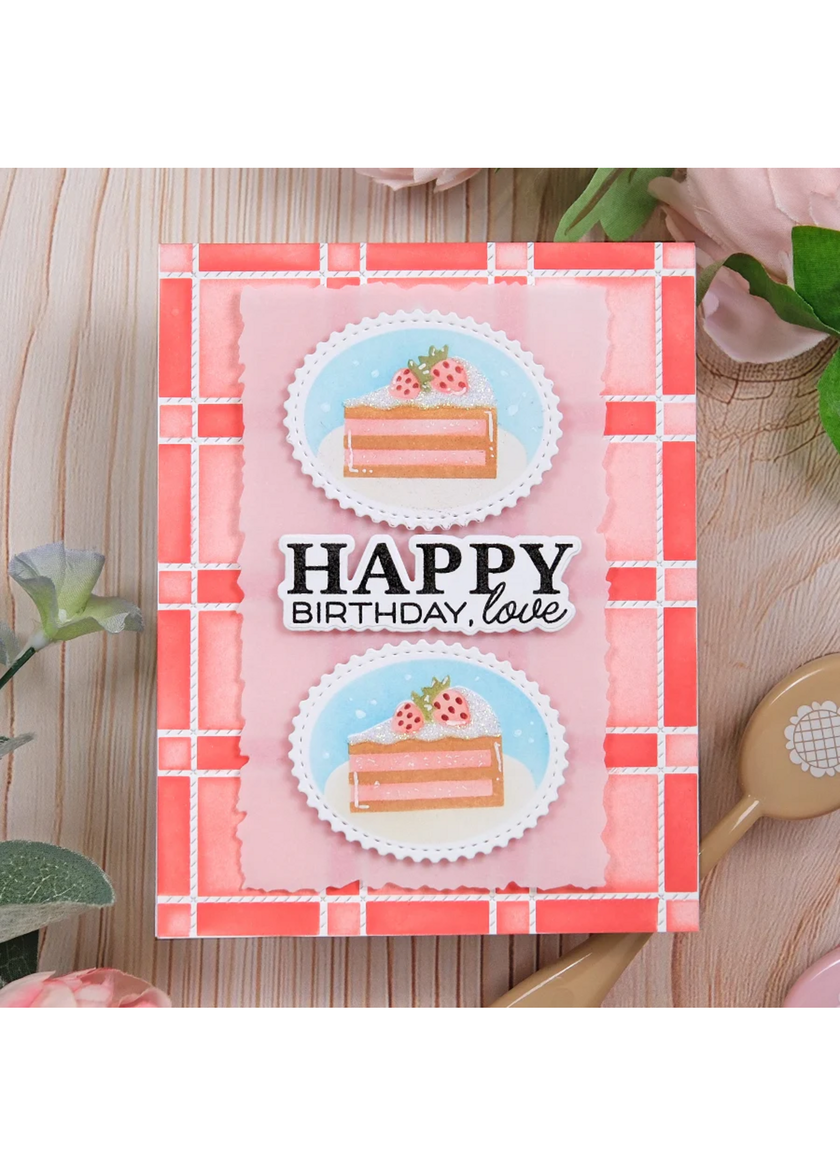 Waffle Flower Waffle Flower Die, A7 Fringe Frames