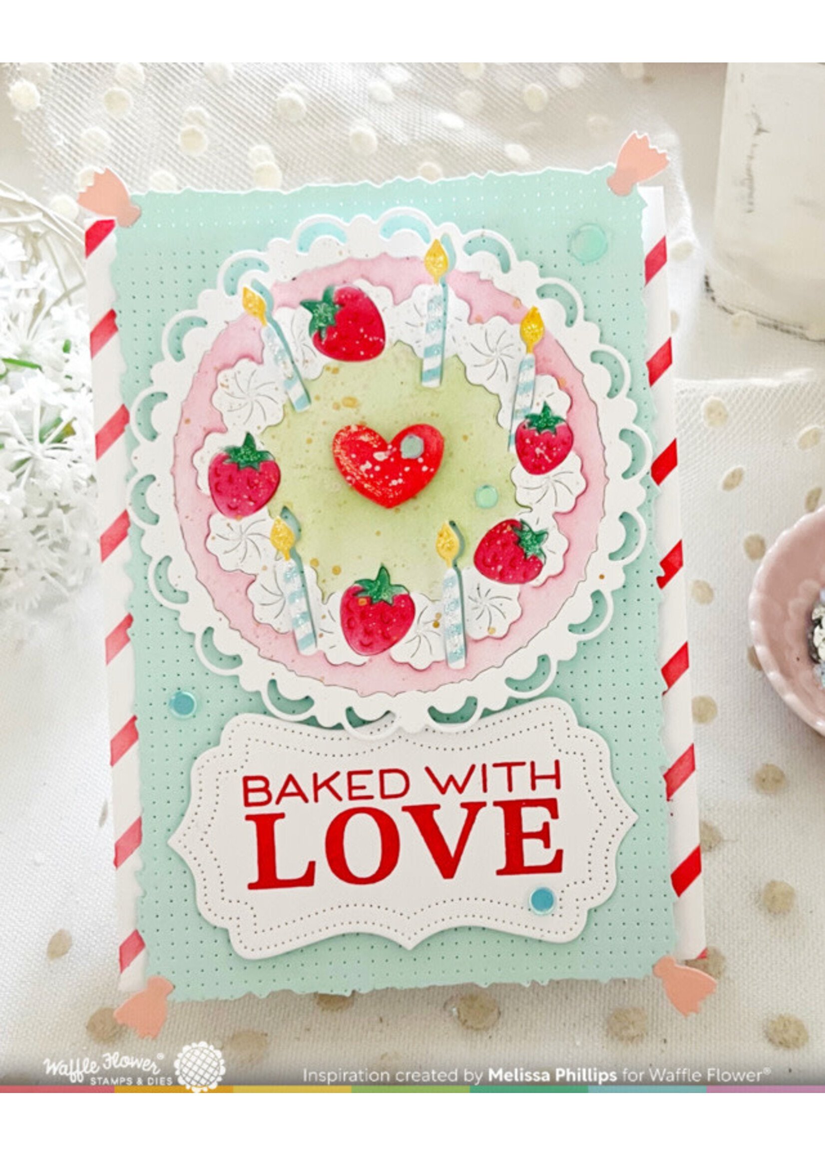 Waffle Flower Waffle Flower Die, A7 Piercing Texture