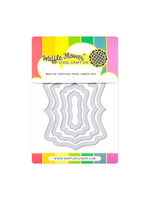Waffle Flower Waffle Flower Die, Nesting Piercing Fancy Labels
