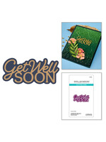 Spellbinders Spellbinders Die, Layered Get Well Soon