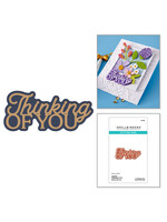 Spellbinders Spellbinders Die, Layered Thinking of You
