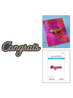 Spellbinders Spellbinders Die, Layered Congrats