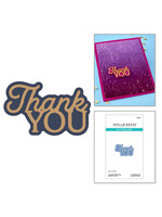Spellbinders Spellbinders Die, Layered Thank You