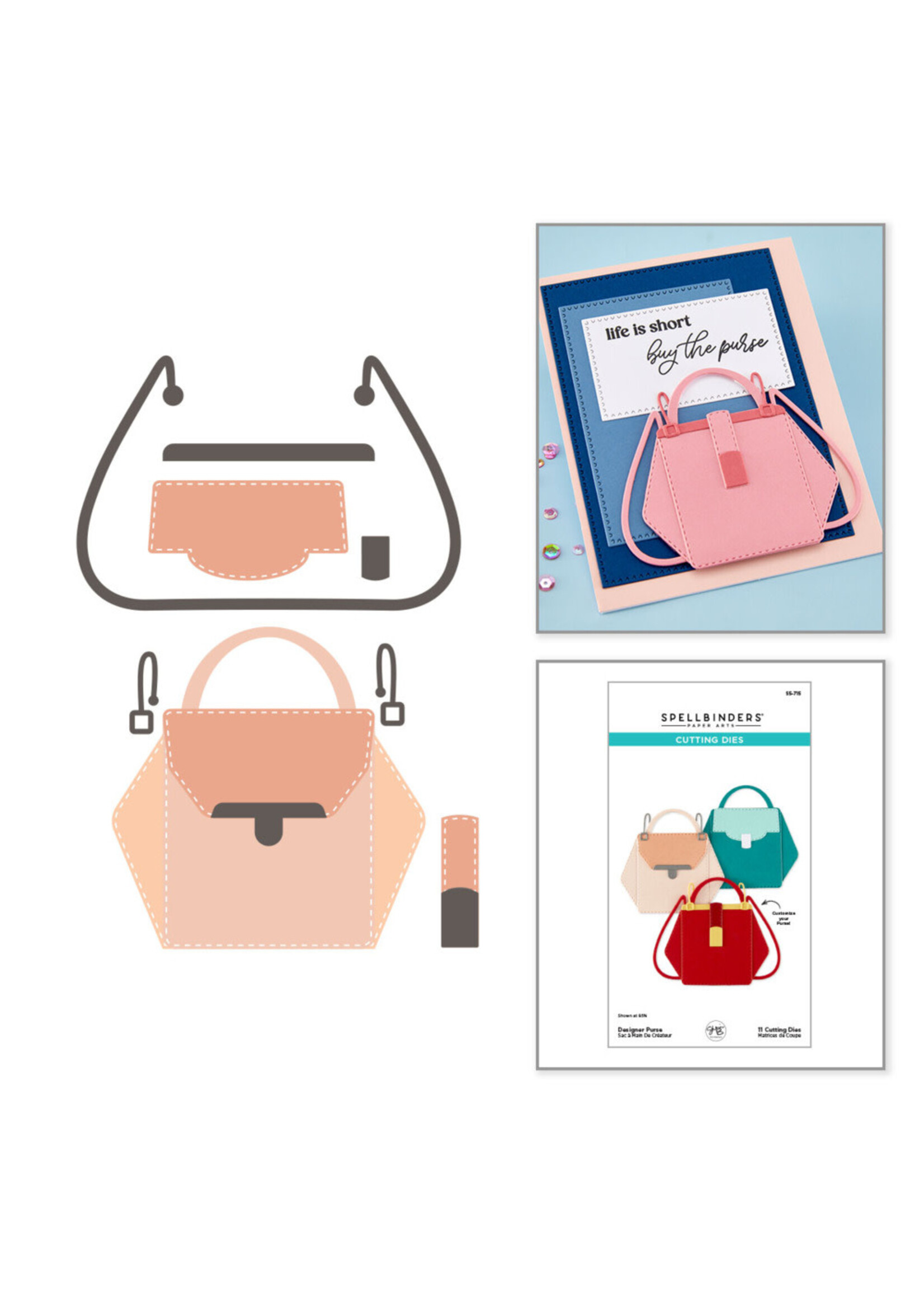 Spellbinders Spellbinders Bundle, We All Have Baggage Bundle & Class Kit