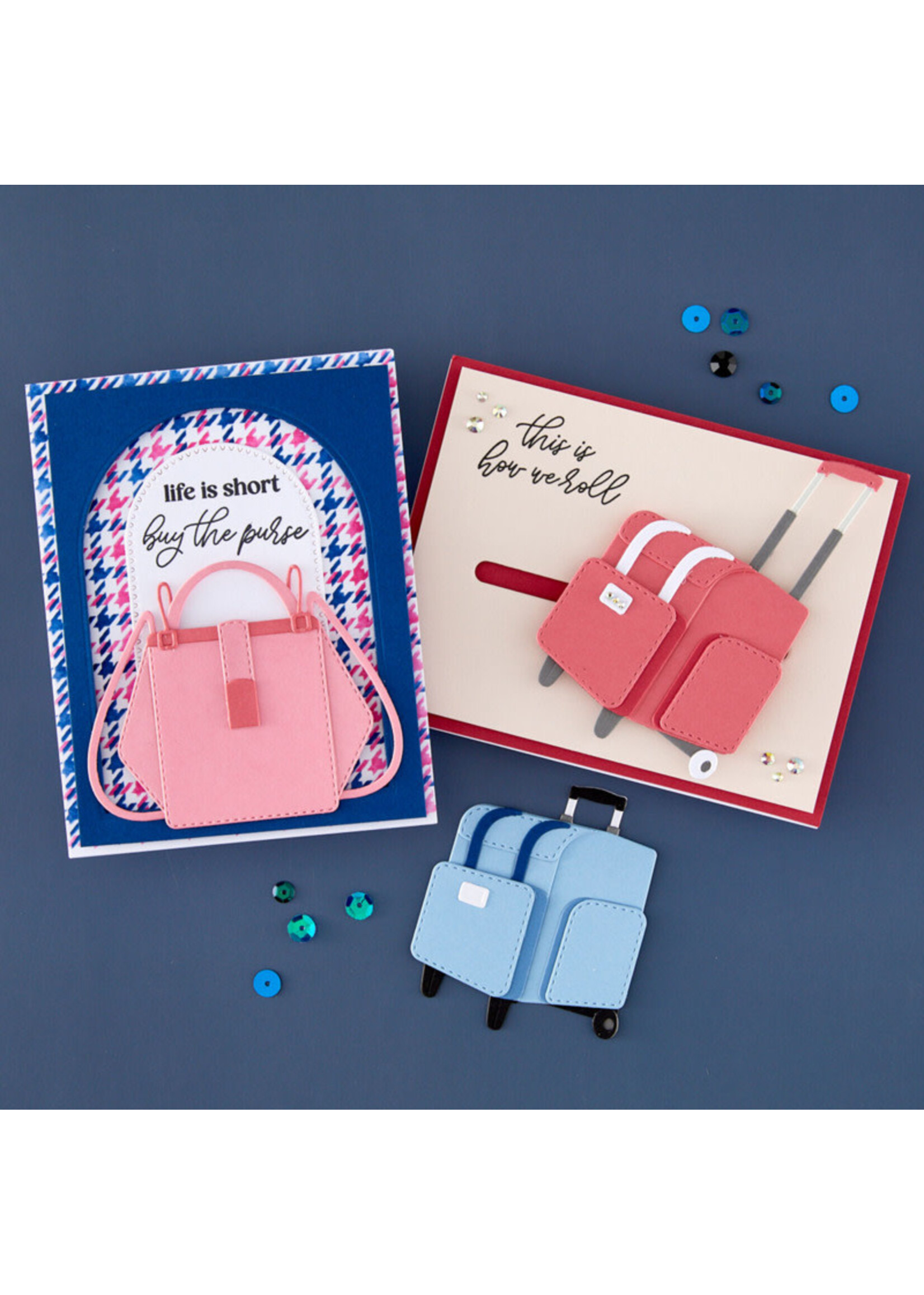 Spellbinders Spellbinders Die, Rolling Craft Tote