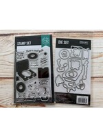 Hero Arts Hero Arts Stamp/Die, Feeling Festive