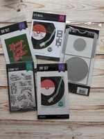 Hero  Arts Hero Arts Stamp/Die/Stencil Bundle, Swingin' Christmas