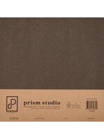 Prism Studio Prism Studio 12X12 Textured Cardstock 80 Lb., Dark Chocolate (per sheet)
