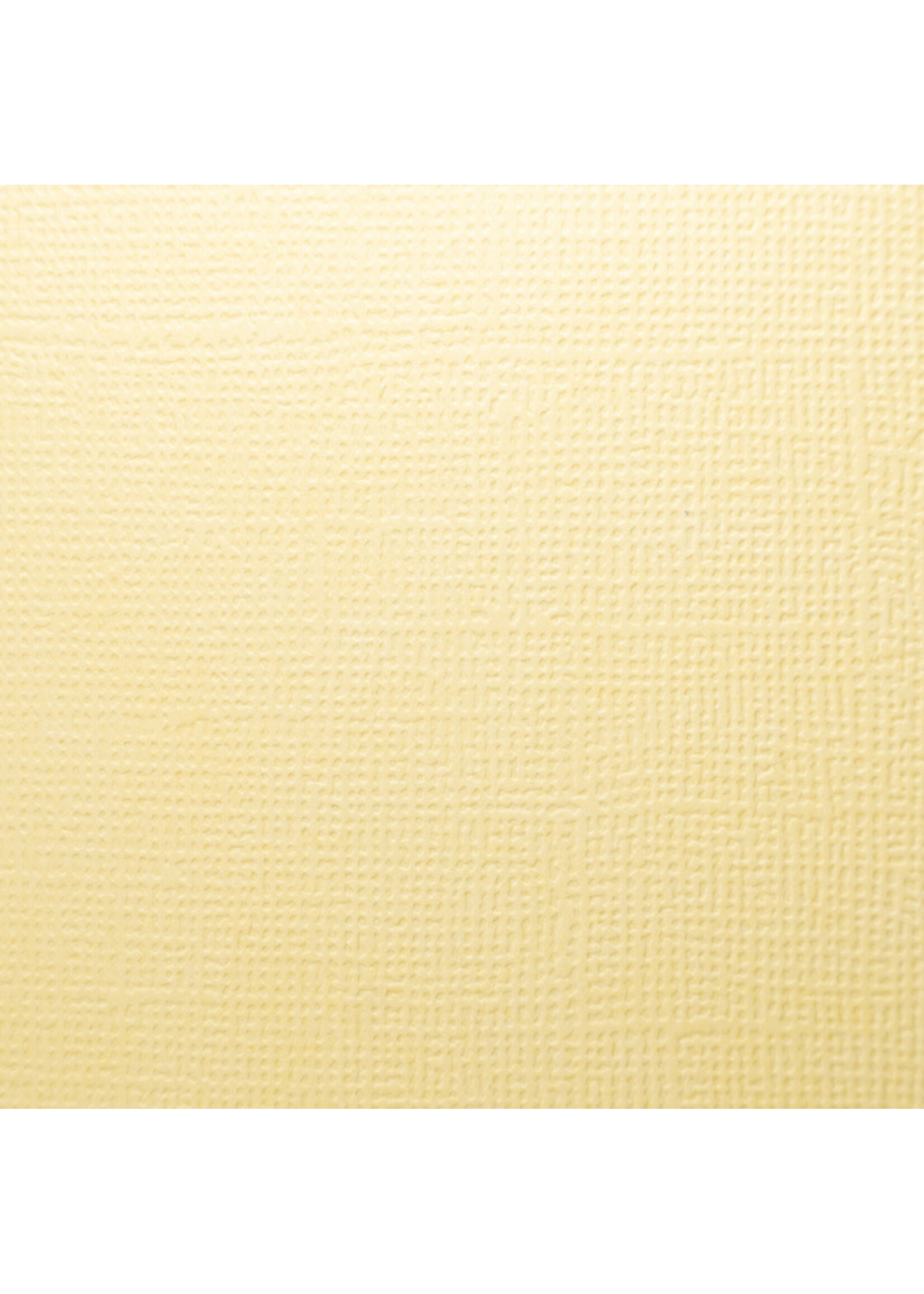 Prism Studio Prism Studio 12X12 Textured 80 lb. Cardstock, Lemon Chiffon