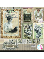 Ciao Bella Ciao Bella 12x12 Paper Pack, Typographic