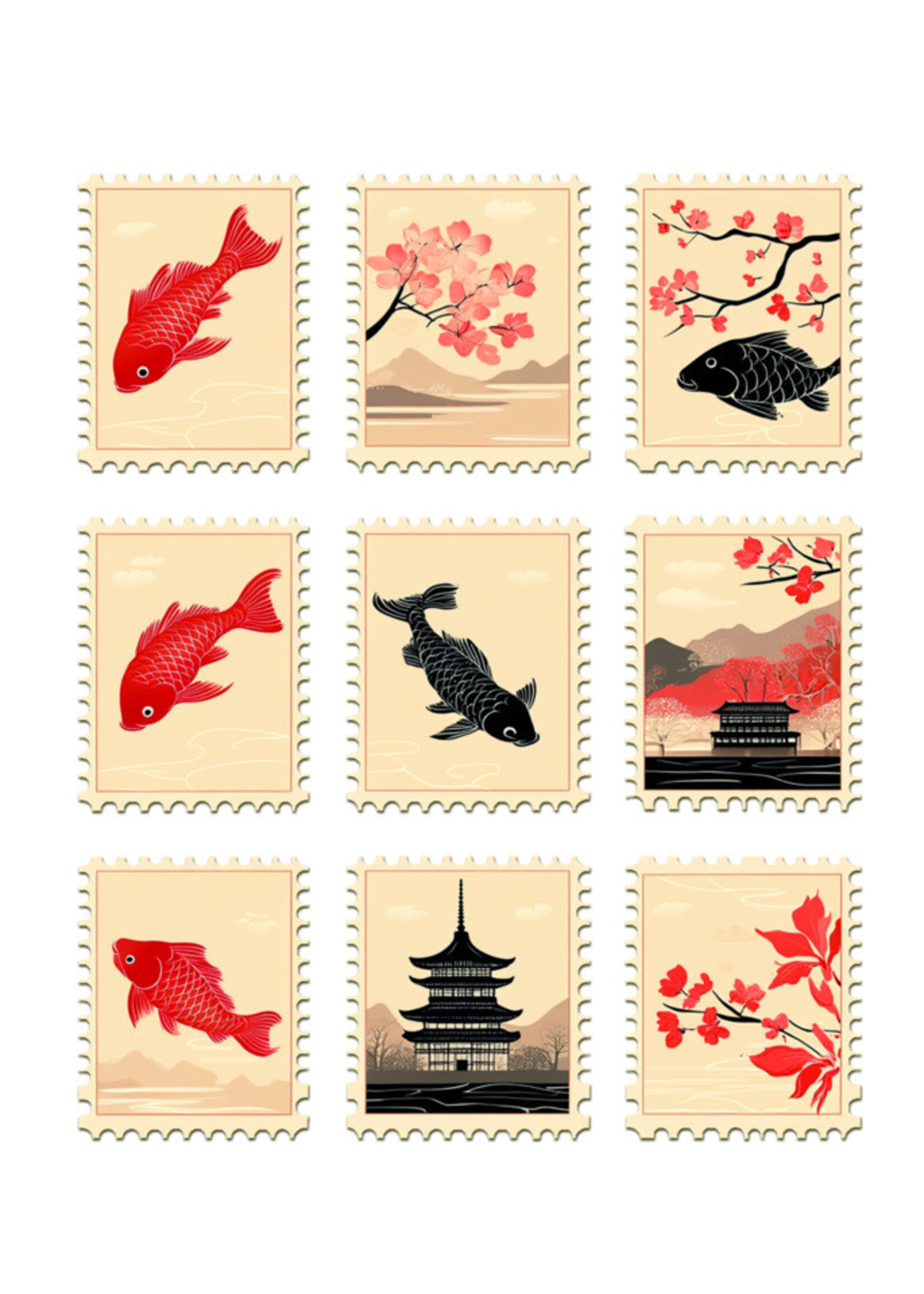 Ciao Bella Ciao Bella Art Stickers, Faraway Mail