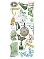 Ciao Bella Ciao Bella Art  Transparent Stickers, Eastern Journey